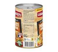 WILLIAM SAURIN - Poulet Rôti avec Pommes de Terre et Jus aux Herbes - Plat Cuisiné · Sans Conservateur · Poulet Origine France · 1 Portion - la boîte de 400g - Le Lot De 4