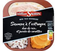 William SAURIN Saumon à l'Esragon Duo de Riz, 320g
