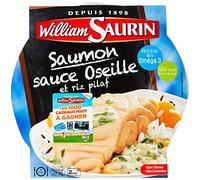 William Saurin Saumon Sauce Oseille et Riz Pilaf, 300g