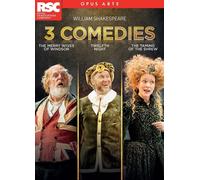 William Shakespeare : Les Joyeuses Commères de Windsor-La Nuit des Rois-La Mégère apprivoisée. RCS, Laird, Luscombe, Audibert