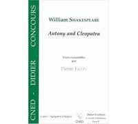 William shakespeare Antony and cleopatra - Pierre Iselin - Didier-Erudition - broché - Méthode de langue