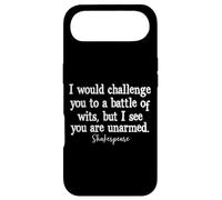 William Shakespeare Battle of Wits Citation littérature Anglaise Coque pour iPhone Air