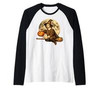 William Shakespeare Chapeau de sorcière Jack O Lantern Moon Balai Manche Raglan