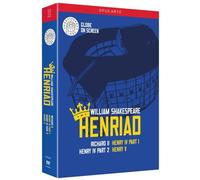 William Shakespeare : Henriad (Richard II. Henry IV Parts 1 & 2. Henry V). Shakespeare's Globe Company, Godwin, Dromgoole.