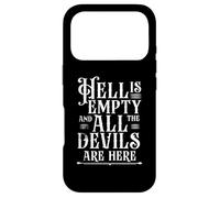 William Shakespeare - l'enfer est Vide et Tous Les démons sont là Coque pour iPhone 17 Pro
