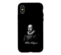 William Shakespeare Portrait emblématique du poète Renaissance Coque pour iPhone X/XS