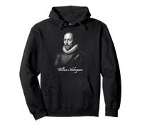 William Shakespeare Portrait emblématique du poète Renaissance Sweat à Capuche