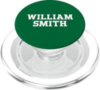 William Smith College Herons Text Mark - HWSC PopSockets PopGrip pour MagSafe
