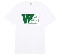 William Smith College Heron's WS Monogramme Logo HWSC Comfort Colors Adult Heavyweight T-Shirt