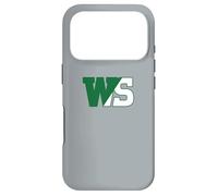 William Smith College Heron's WS Monogramme Logo HWSC Coque pour iPhone 17 Pro