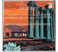 WILLIAM STEINBERG - MOZART - SYMPHONY NO. 41 IN C MAJOR, K. 551, JUPITER, SYMPHONY NO. 35 IN D MAJOR, K. 385, HAFFNER - SEHR RARER US-IMPORT [Vinyl] WILLIAM STEINBERG