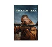 William Tell Action Drama History Poster de film réalisme magique - Impression sur toile esthétique - Peinture décorative pour salon, chambre à coucher, 20 x 30 cm - Sans cadre