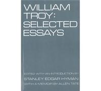William Troy by Stanley E. Hyman Allen Tate (Auteur)