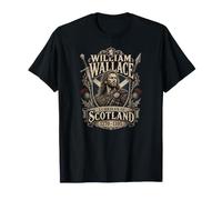 William Wallace Gardien de l'Écosse 1270-1305 Lion T-Shirt