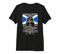 William Wallace Gardien d'Écosse 1270-1305 T-Shirt Haut de Gamme