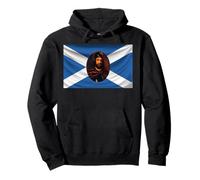 William Wallace Le grand écossais montré sur le drapeau écossais Sweat à Capuche