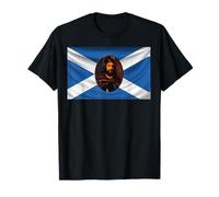 William Wallace Le grand écossais montré sur le drapeau écossais T-Shirt