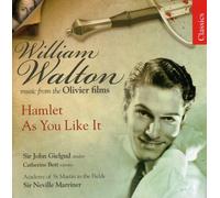 William Walton - Hamlet As You Like It: Music from Olivier Films [New CD]