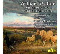 Walton : Symphonie n° 1 - Concerto pour violon. Accardo, Frémaux, Hickox.