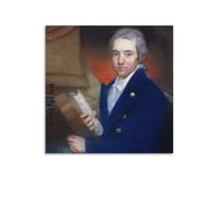 William Wilberforce Poster 3 impressions sur toile Décoration murale moderne 60 x 60 cm
