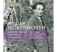 William Wordsworth Symphony No.1 in F minor Op.23 & Symphony No.5 in A minor Op.68 by BBC Scottish Symphony Orchestra
