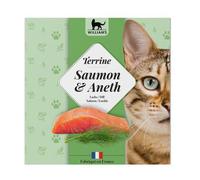 WILLIAM'S-Alimentation humide complémentaire pour chat terrine saumon et aneth William's - 80 g