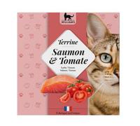 WILLIAM'S-Alimentation humide complémentaire pour chat terrine saumon et tomate William's - 80 g