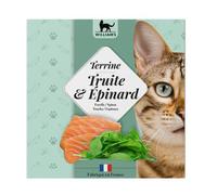 WILLIAM'S-Alimentation humide complémentaire pour chat terrine truite et épinards William's - 80 g