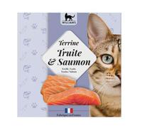 WILLIAM'S-Alimentation humide complémentaire pour chat terrine truite et saumon William's - 80 g