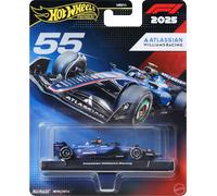 WILLIAMS Carlos Sainz 55 Hot Wheels Atlassian F1 2025 1/64 8 cm HW JKD85
