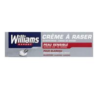 Williams Crème à raser pour blaireau peau sensible - Le tube de 100 ml