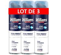 Williams Gel à Raser Peau Fragile 200ml - Lot de 3