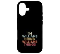 Williams Name Williams Personalized Name First Given Coque pour iPhone 17