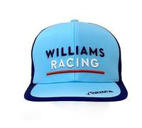 Williams Racing Lance Stroll Flat Peak F1 Casquette de baseball 2018 Bleu, bleu, taille unique