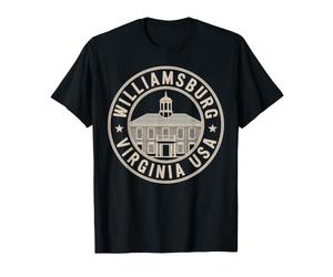 Williamsburg Virginia Emblème Souvenir de Voyage T-Shirt