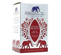 Williamson English Breakfast Lot de 6 sachets de thé 50 sachets par paquet