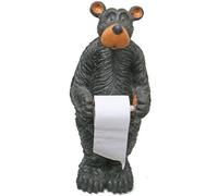 Willie Black Bear Toilet Paper Holder (Floor Standing) 29.5-Inch by Bear Toilet Paper Holder