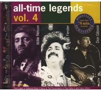 Willie Nelson - All - Time Legends Vol. 4 : Audio CD : 25 Tracks