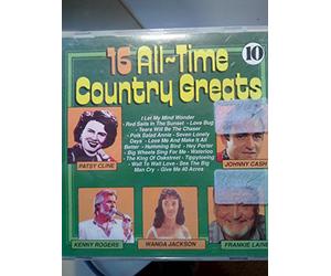 Willie Nelson, Johnny Lee, George Jones, Wanda Jackson, Kenny Vernon - 16 All-time Country Greats 10