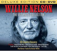 Willie Nelson The Ultimate Collection CD/DVD (Deluxe Edition) with Boxcar Willie Bonus DVD Tracks