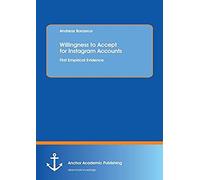 Willingness To Accept For Instagram Accounts. First Empirical Evidence