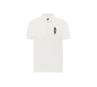 Williot T-Shirt bleu / brun foncé / gris / blanc cassé, Taille L