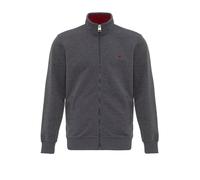 Williot Veste de survêtement gris foncé / rouge sang, Taille S