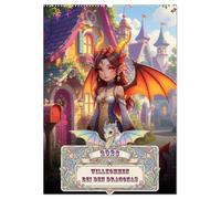 Willkommen bei den Dragonas (Wandkalender 2026 DIN A2 hoch), CALVENDO Monatskalender: Ein ganzer Kalender voller Drachenfrauen