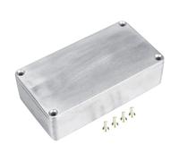 Willoghsa Boîtier de Pédale D'Effets en Aluminium de Style 1590B pour Guitare, Installation Facile