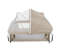 Willonin 2 en 1 Parc Bébé & Lit Parapluie Pliable, Facile à Plier, Lit Parapluie, Lit bébé de la Naissance Jusqu’à 25 kg,90 * 70 * 50cm，Beige