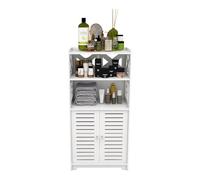 Willonin Armoire de Salle de Bains Verticale, Meuble Toilettes WC Rangement, La Couleur Blanche de qualité supérieure est Polyvalente et Convient à de Nombreux espaces/75 * 22 * 36cm-A