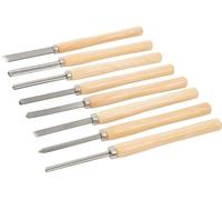 Willonin Jeu de 8 Ciseaux pour tour à bois