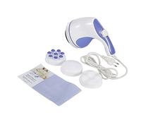 Willonin Masseur Vibrant Portatif, Effet tonifiant et raffermissant contre cellulite et graisse/Masseur Sculptural Circulaire/Pression Pneumatique, Avec 4 têtes de massage