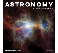 Willow Creek Press, Astronomy Mini calendrier mural 2027 17,8 x 17,8 cm